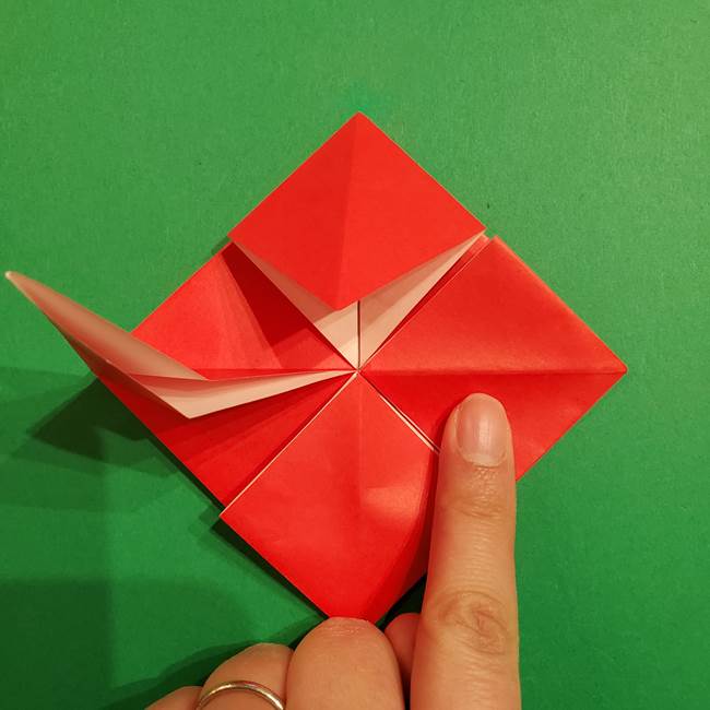 コイキングの折り紙は簡単!実際の折り方作り方(22)