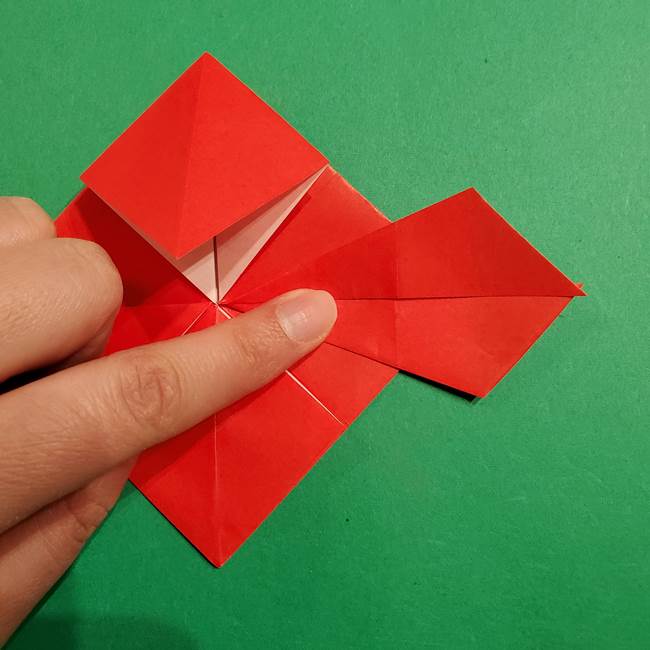 コイキングの折り紙は簡単!実際の折り方作り方(26)