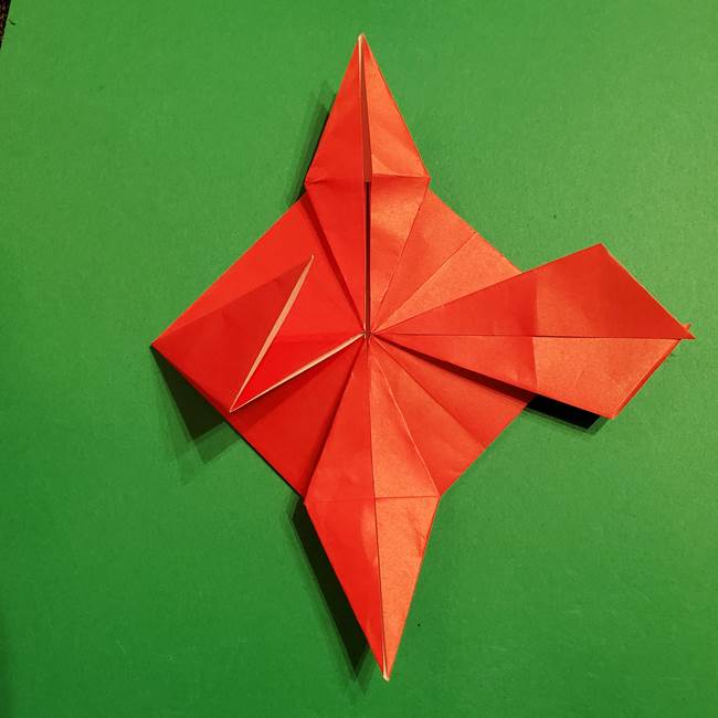 コイキングの折り紙は簡単!実際の折り方作り方(30)