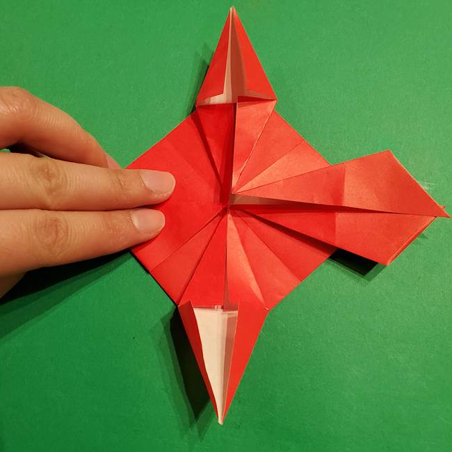 コイキングの折り紙は簡単!実際の折り方作り方(33)