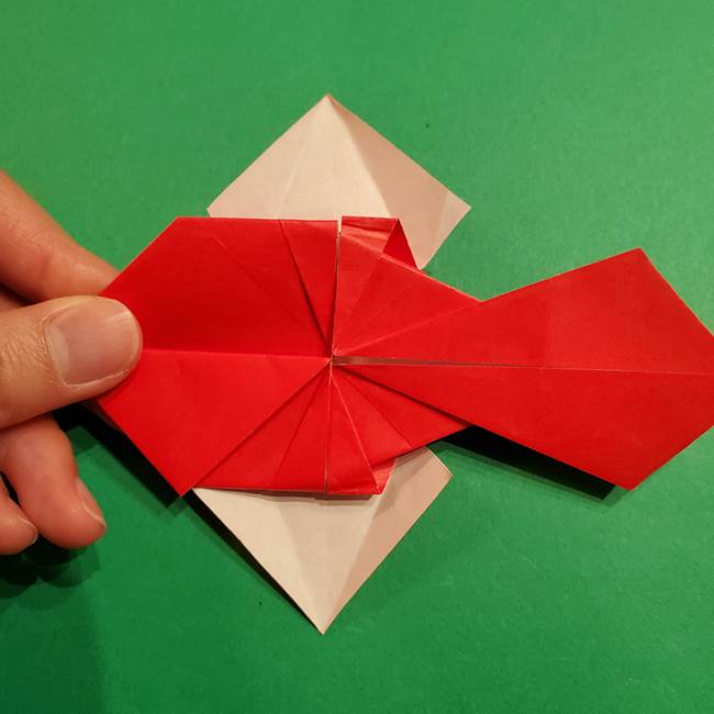 コイキングの折り紙は簡単!実際の折り方作り方(43)
