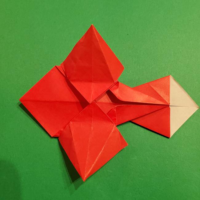 コイキングの折り紙は簡単!実際の折り方作り方(44)