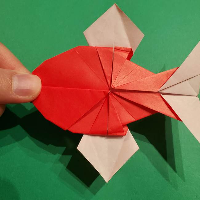コイキングの折り紙は簡単!実際の折り方作り方(52)