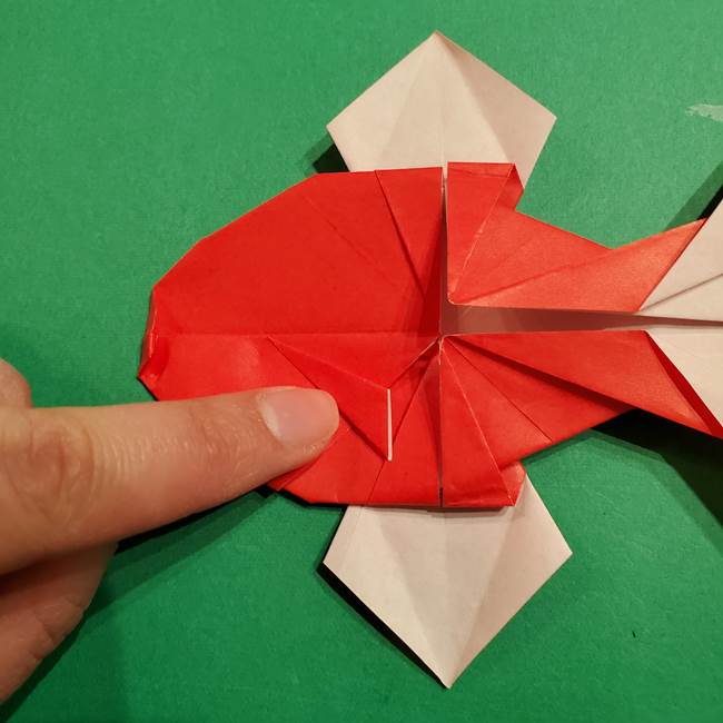 コイキングの折り紙は簡単!実際の折り方作り方(53)