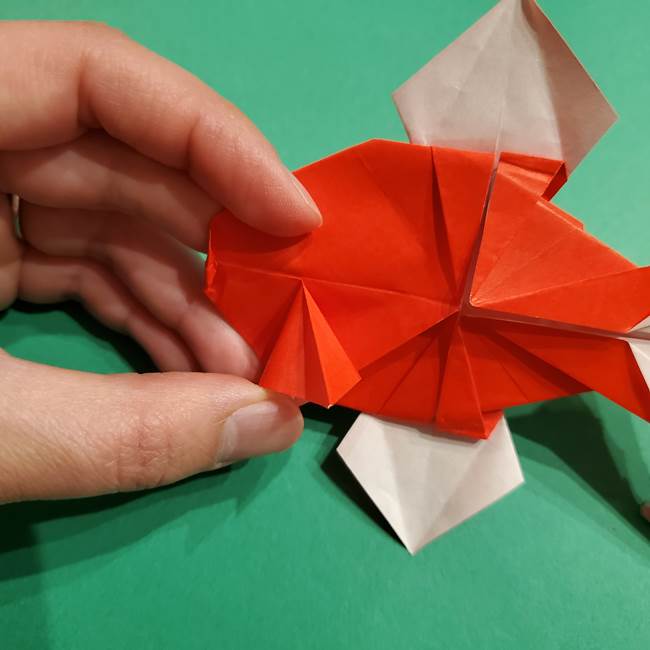 コイキングの折り紙は簡単!実際の折り方作り方(54)