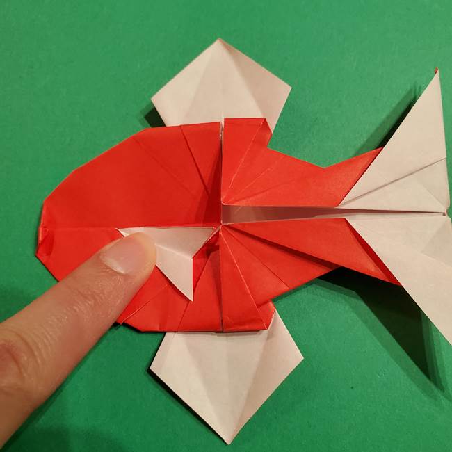 コイキングの折り紙は簡単!実際の折り方作り方(55)