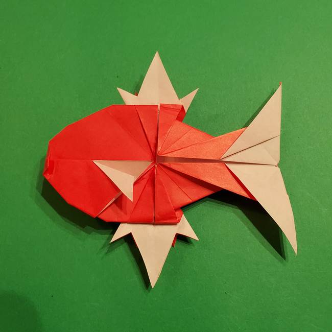 コイキングの折り紙は簡単!実際の折り方作り方(57)