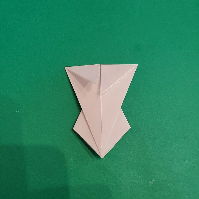 セーラームーンの折り紙の折り方作り方☆ドレス (22)