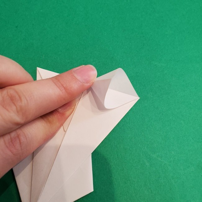 セーラームーンの折り紙の折り方作り方☆ドレス (23)