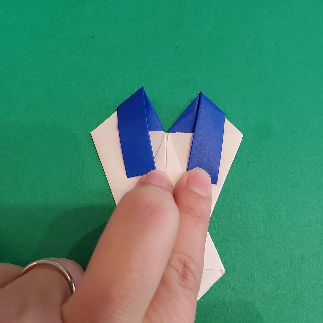 セーラームーンの折り紙の折り方作り方☆ドレス (39)