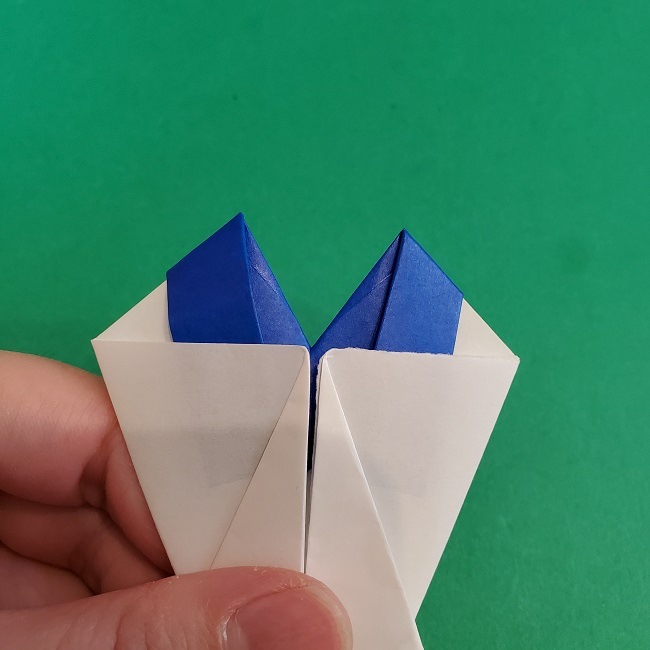 セーラームーンの折り紙の折り方作り方☆ドレス (42)
