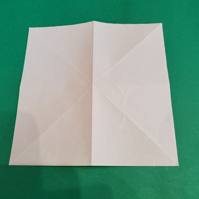 セーラームーンの折り紙の折り方作り方☆ドレス (7)
