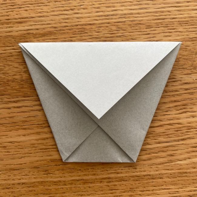 トトロ 折り紙の指人形の作り方折り方 (8)