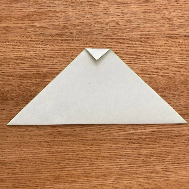 トトロ 葉っぱの傘の折り紙＊折り方作り方2