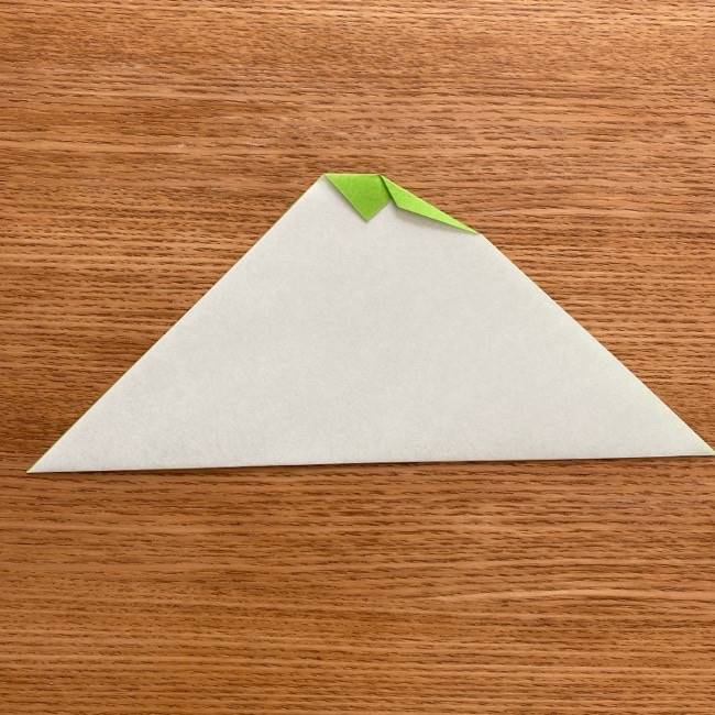 トトロ 葉っぱの傘の折り紙＊折り方作り方5