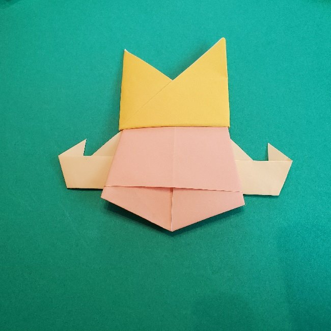 ペーパーマリオ オリガミキング『オリビア』の折り方作り方 (68)