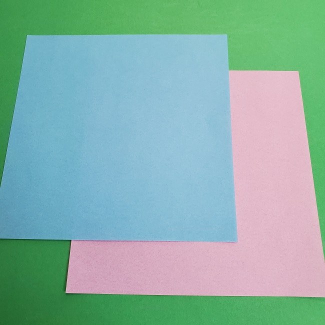 ポケモン 折り紙のゲッコウガ＊用意するもの (1)