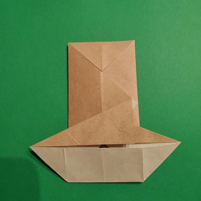 ポケモン(ポケットモンスター)折り紙のディグダの折り方作り方(24)