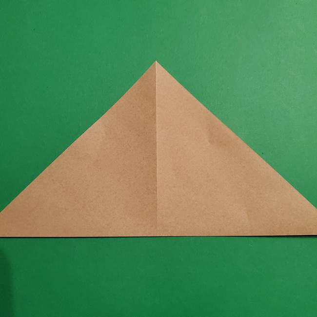 ポケモン(ポケットモンスター)折り紙のディグダの折り方作り方(4)