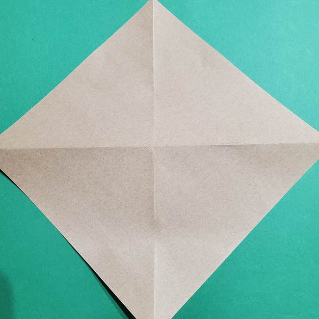 ポケモン(ポケットモンスター)折り紙のディグダの折り方作り方(5)