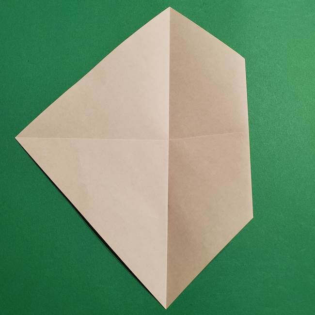 ポケモン(ポケットモンスター)折り紙のディグダの折り方作り方(7)