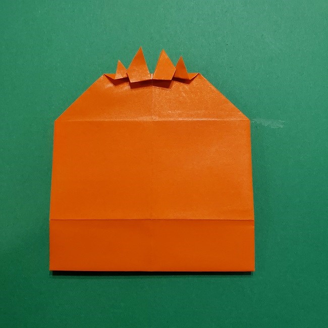ポニョの折り紙 簡単な作り方折り方完成 (3)