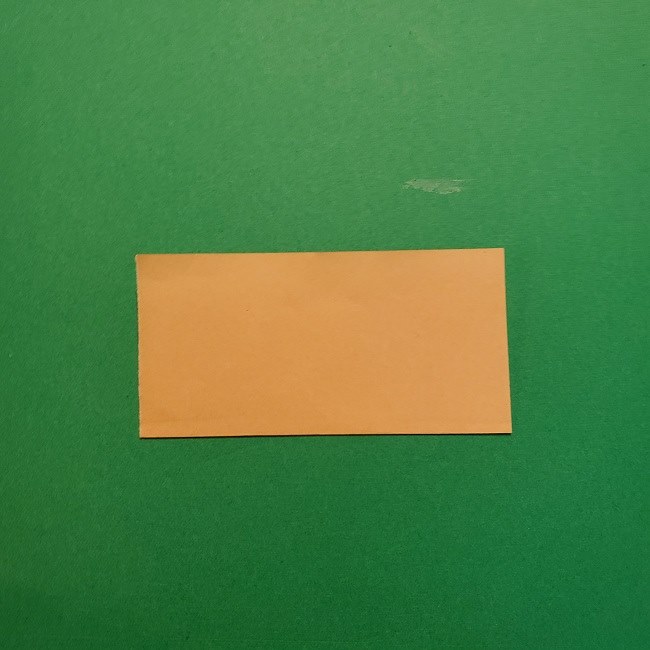 ポニョの折り紙 簡単な作り方折り方１顔 (2)