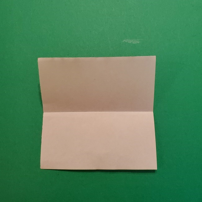ポニョの折り紙 簡単な作り方折り方１顔 (3)