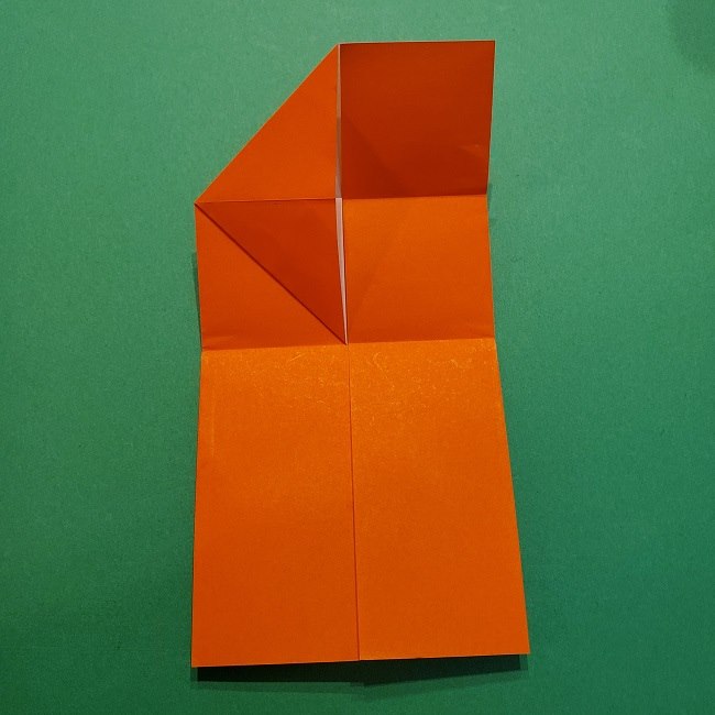 ポニョの折り紙 簡単な作り方折り方２髪 (11)
