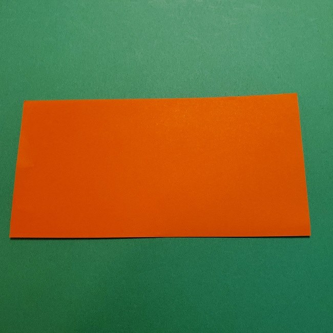 ポニョの折り紙 簡単な作り方折り方２髪 (2)