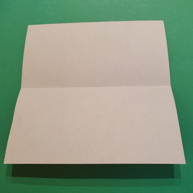 ポニョの折り紙 簡単な作り方折り方２髪 (3)