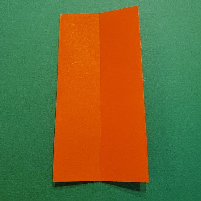 ポニョの折り紙 簡単な作り方折り方２髪 (5)