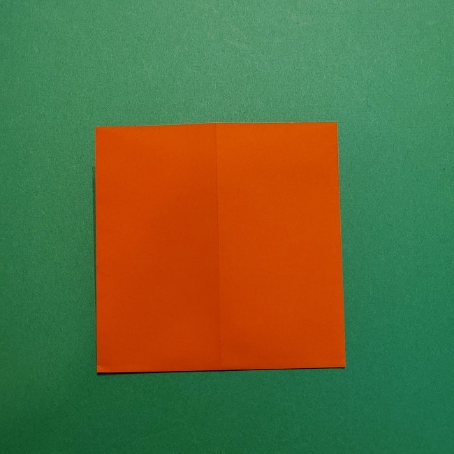 ポニョの折り紙 簡単な作り方折り方２髪 (6)