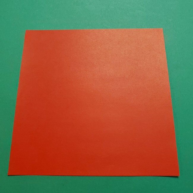 ポニョの折り紙 簡単な作り方折り方３体 (1)