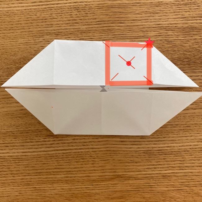 マリオのテレサの折り紙＊折り方作り方 (13)
