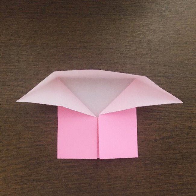 ミュウの折り紙 簡単な折り方作り方 (7)