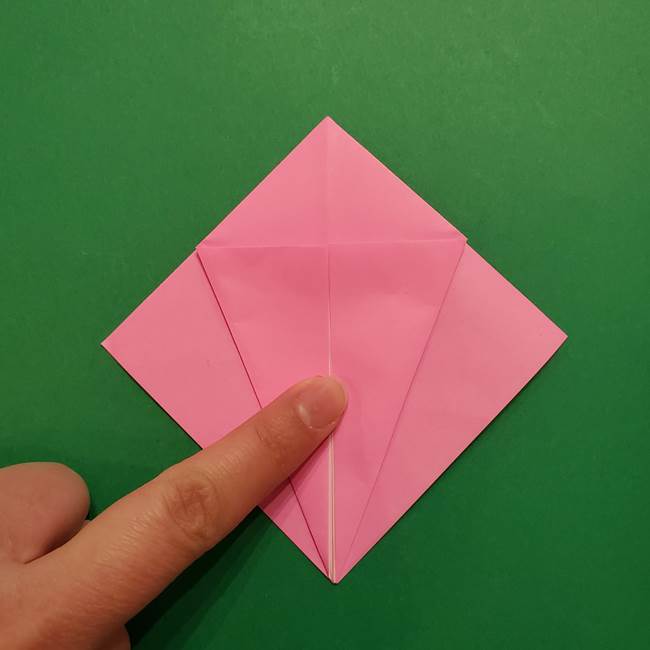 ヤドンの折り紙の折り方・作り方(12)