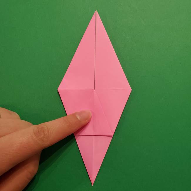 ヤドンの折り紙の折り方・作り方(21)