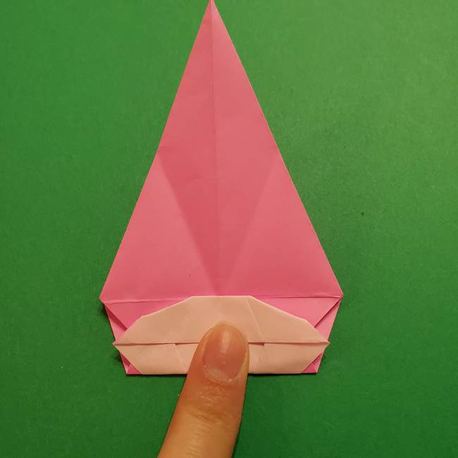 ヤドンの折り紙の折り方・作り方(34)