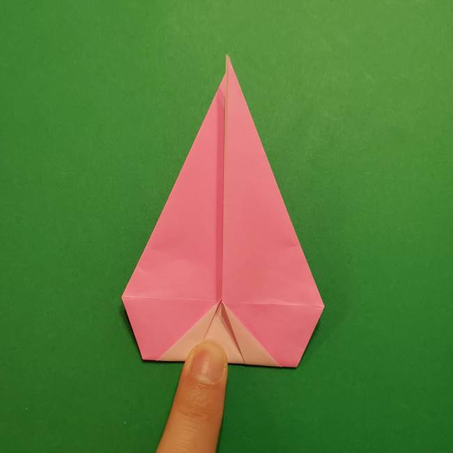 ヤドンの折り紙の折り方・作り方(35)