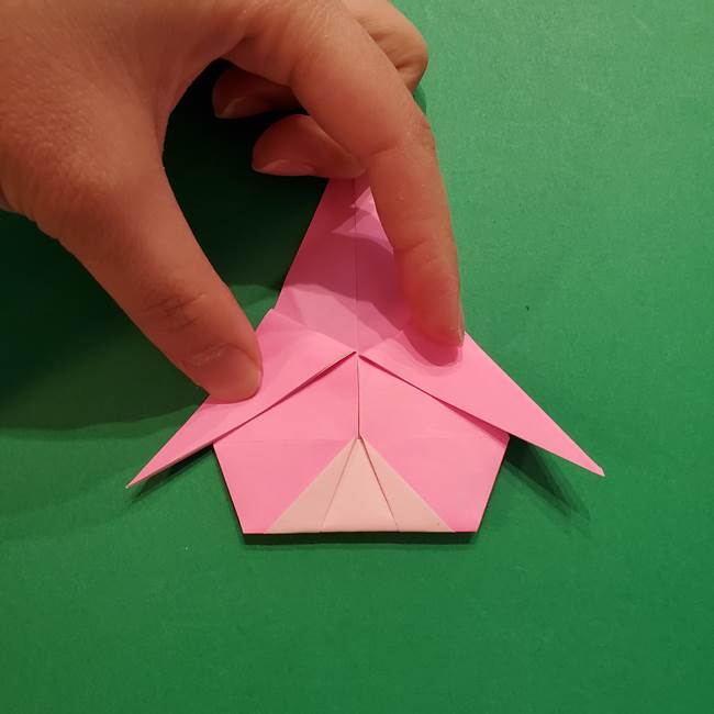 ヤドンの折り紙の折り方・作り方(36)