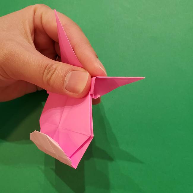 ヤドンの折り紙の折り方・作り方(42)