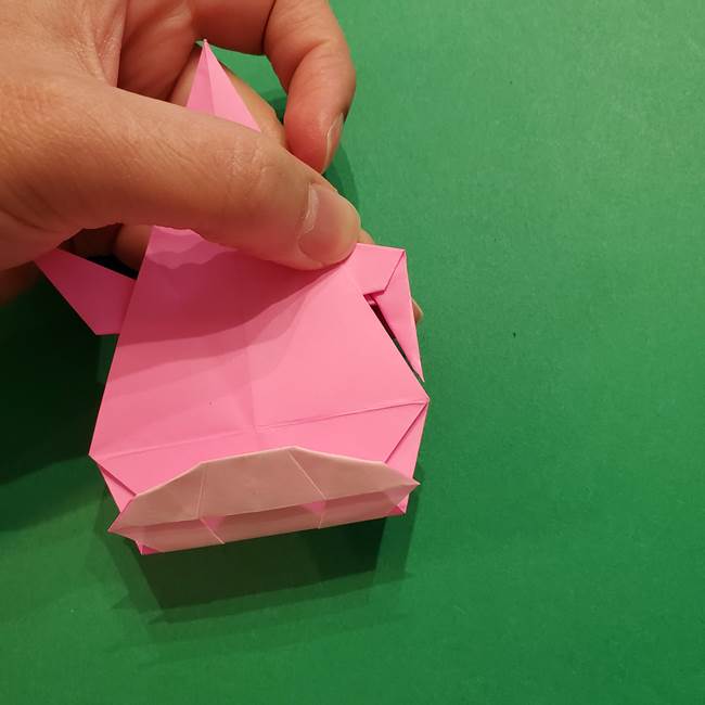 ヤドンの折り紙の折り方・作り方(44)