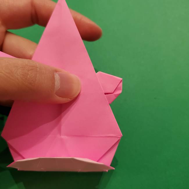 ヤドンの折り紙の折り方・作り方(46)