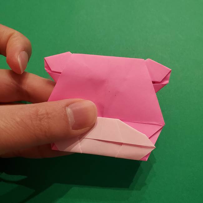 ヤドンの折り紙の折り方・作り方(48)