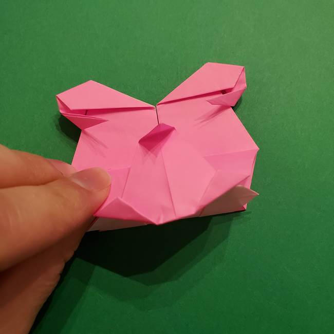 ヤドンの折り紙の折り方・作り方(50)