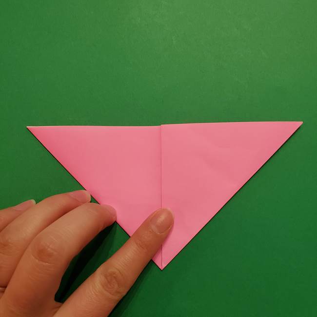 ヤドンの折り紙の折り方・作り方(7)