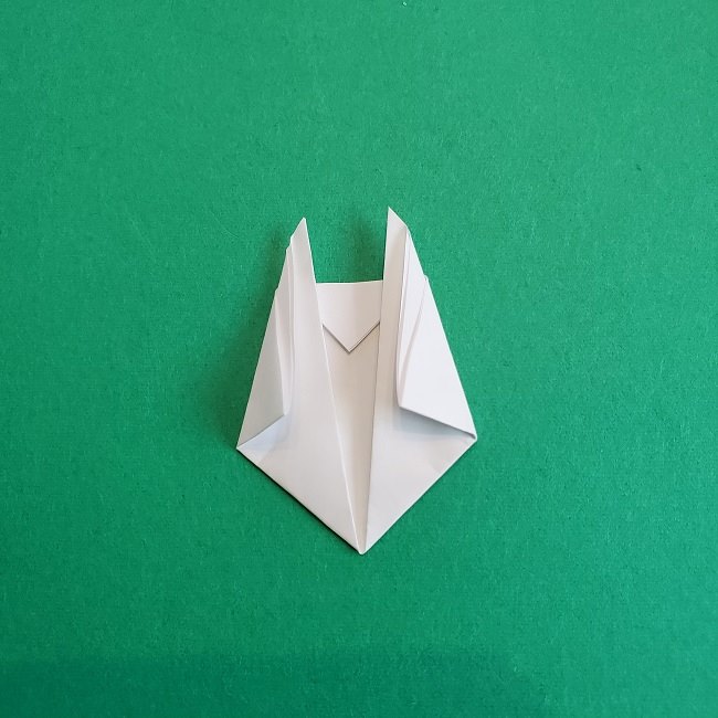 小トトロの折り紙の作り方折り方 (6)