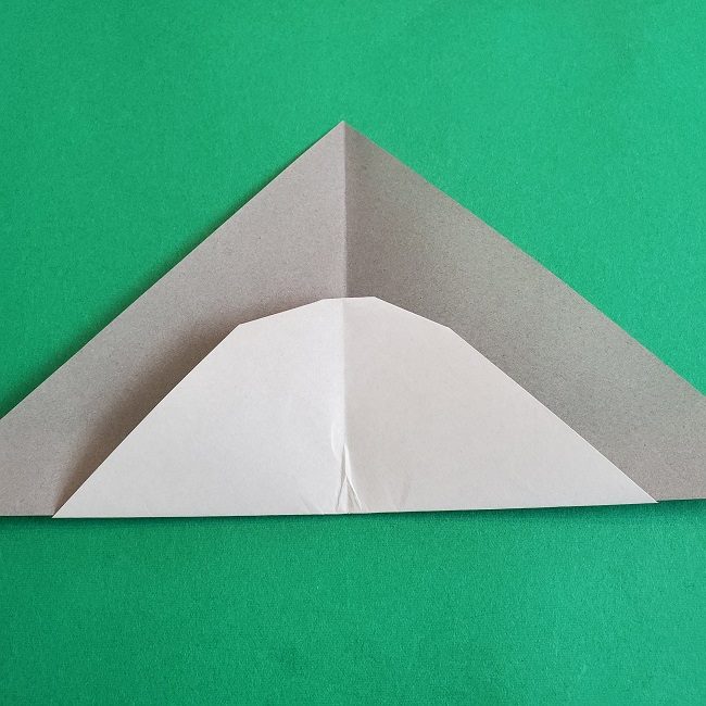 折り紙 簡単かわいいトトロの折り方作り方 (10)