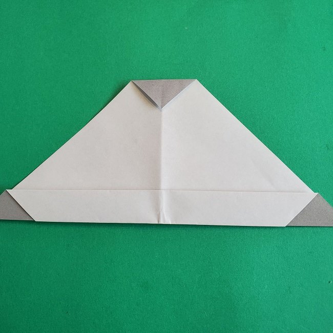 折り紙 簡単かわいいトトロの折り方作り方 (12)